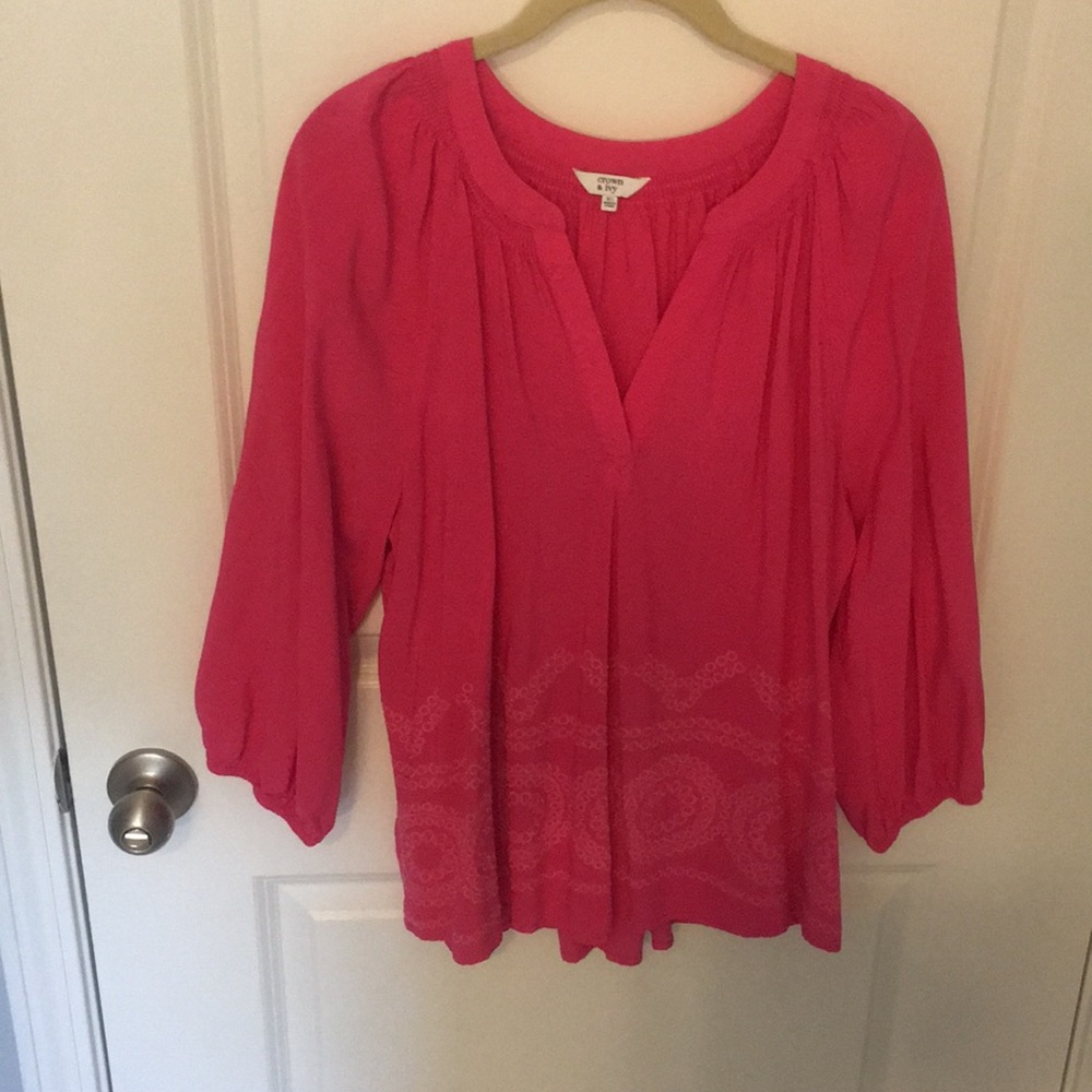 Crown and Ivy blouse